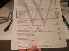 菜单-Wolfgang’s Steakhouse 沃夫冈牛排馆(上海白玉兰广场店)