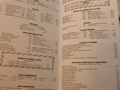 菜单-Musso & Frank Grill