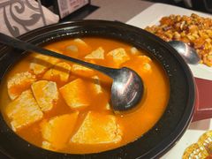 松茸虾汤老豆腐-花家怡园(四合院总店)