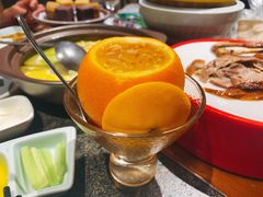 鲜橙冰粉-真地道京味府·鲜橙烤鸭·北京菜(朝外大街东大桥店)