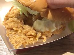 香辣鸡腿堡-肯德基(金马店)