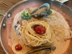 海鲜奶油意面-I HOLIC艾豪丽披萨(KKone店)