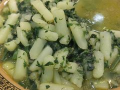野菜土豆泥汤-老舅老蒙肉饼非遗店(一店)