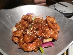 蒜香蜜汁排骨-绿茶餐厅(领展购物广场·中关村店)