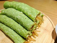 蒜汁菜煎饼-蓝田印象