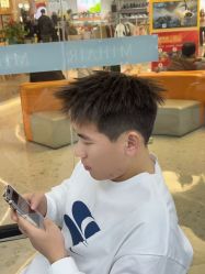 -M1山木造型国潮男士发型定制