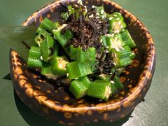 脆爽盐昆布拌秋葵-ITARU食堂·定食料理(西丽店)
