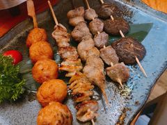 烧鸟拼盘-坂吉屋·居酒屋深夜食堂(龙湖店)