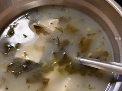 酸菜米汤-国庆鸡杂老店