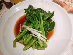 油淋脆菜心-绿茶餐厅(深圳龙华天虹购物中心店)