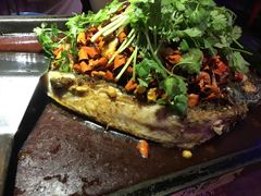 -探鱼·鲜青椒爽麻烤鱼(番禺万达店)