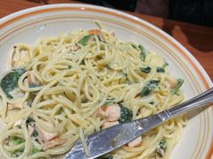 三文鱼海鲜奶油意大利面-萨莉亚意式餐厅(万嘉商业广场店)