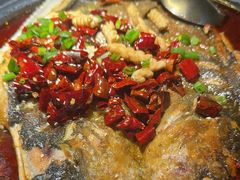 -探鱼·鲜青椒爽麻烤鱼(天一广场店)