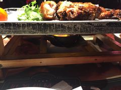 绿茶烤鸡合拼-绿茶餐厅(蓝色港湾店)