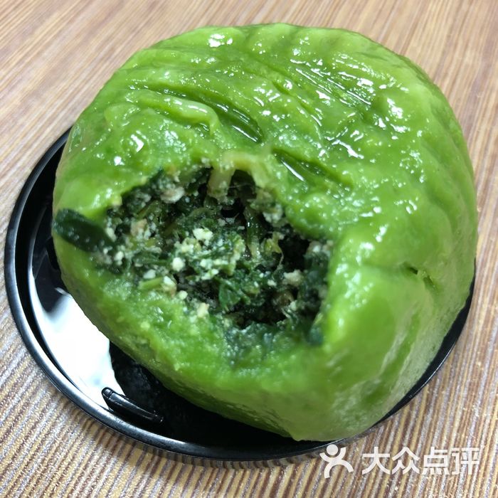 王家沙点心状元艾汁蛋黄肉松青团图片-北京小吃-大众点评网