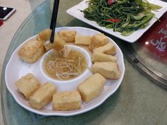 炸豆腐-台山美食一绝阿四台山黄鳝饭(阿四创作店)