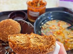 秘制烧饼-万红路羊汤烧饼店(将台路店)