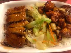 鸡丁拼鸡排饭-和合谷(长虹桥店)