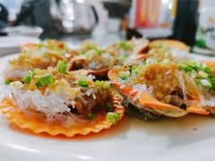 蒸扇贝-叶姐海鲜(棋子湾店)