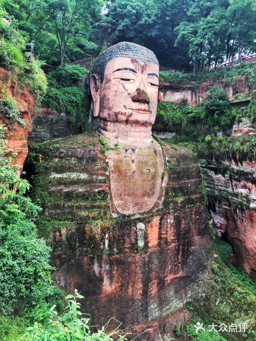 樂山大佛景區圖片