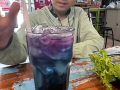 -蝶豆花蓝面条