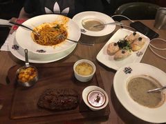 法式野菌奶油蘑菇汤-5号公路餐厅(曼哈顿店)