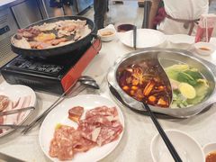 鸳鸯锅底-焱味真•韩牛自助烤肉(大学城店)