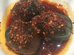 自己拌的皮蛋-钟掌勺忘不了地道湘菜(新天地假日广场店)