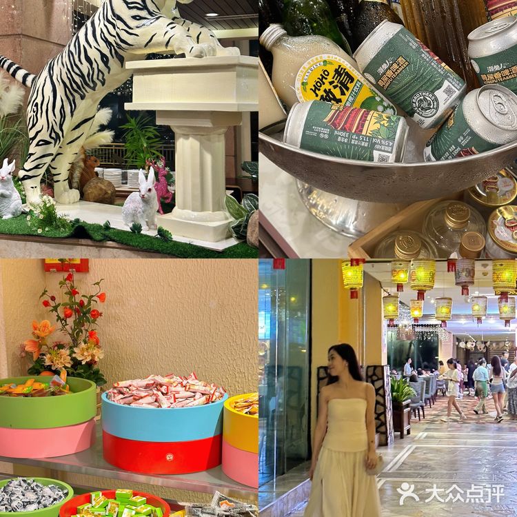 广州🐯娃在长隆白虎餐厅跟老虎用餐又幸福了