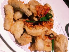 椒盐九肚鱼-肥仔文澳门猪骨煲(南京西路店)