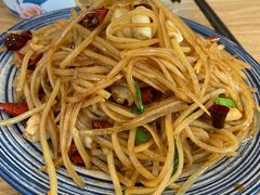 醋溜土豆丝-金豆角砂锅焖面(安贞店)