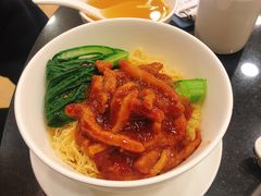 香辣炸酱肉丝捞面-丽的面家(多宝路店)