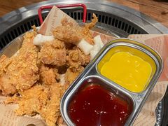 -明洞阿姨·韩式酱蟹烤肉·创意料理(三元桥店)