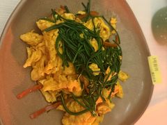 沙葱炒土鸡蛋-龟兹KUCINA·新疆菜(前滩L+PLAZA店)