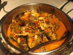 鲜紫苏煮黄骨鱼-T館·花园艺术餐厅