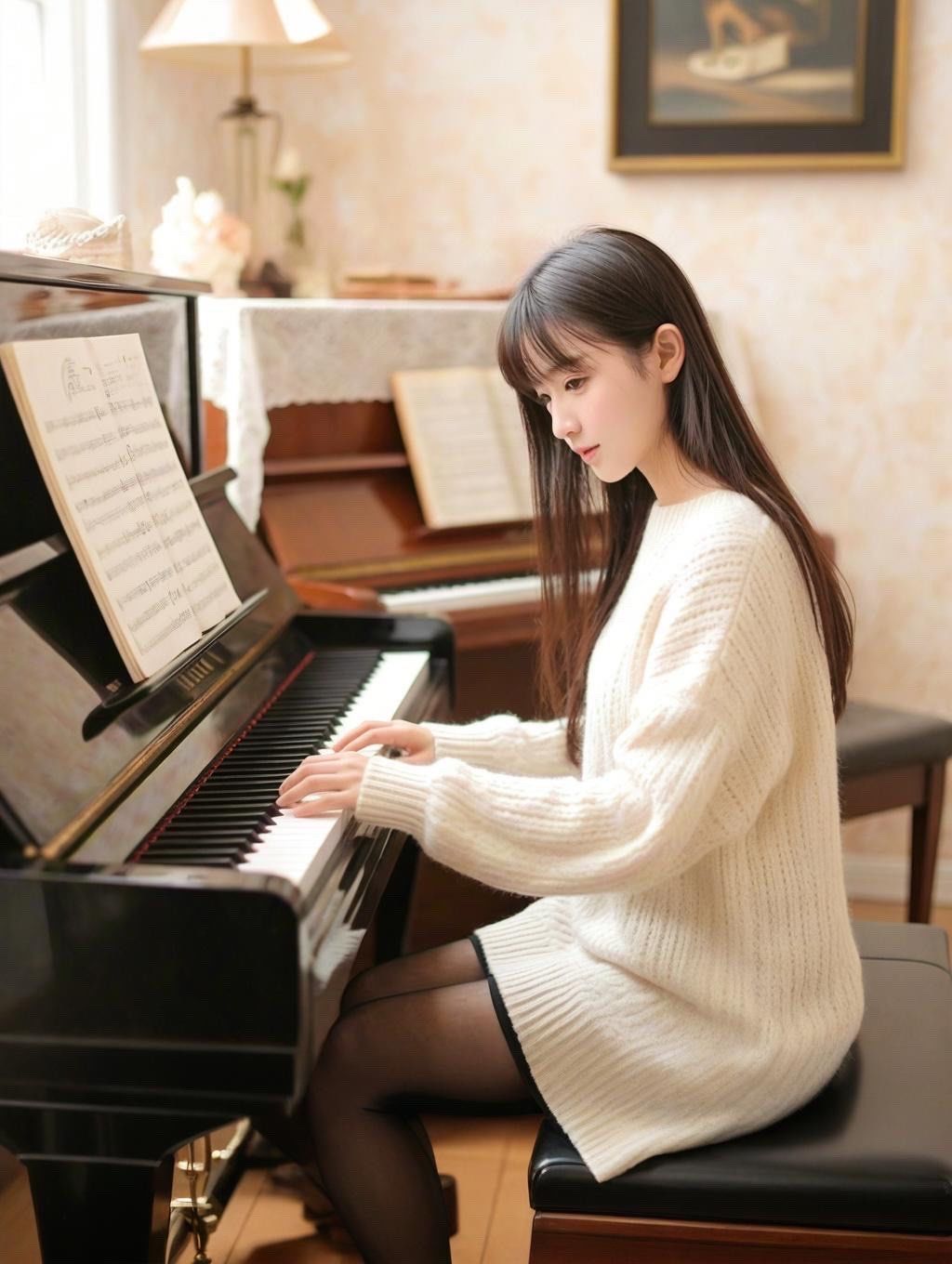 龙岗最美钢琴老师