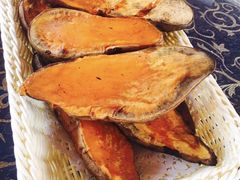 烤土豆地瓜鹅蛋-湿地人家坑烤