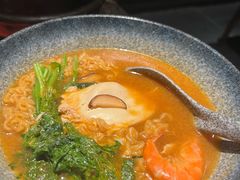 海鲜辛拉面-雾山韩式烤肉·海南糟粕&椰子鸡火锅·海景餐厅(三亚绿发山海天JW万豪酒店)