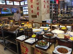 自助取餐区-田水湾丨地道安徽菜(文化路店)