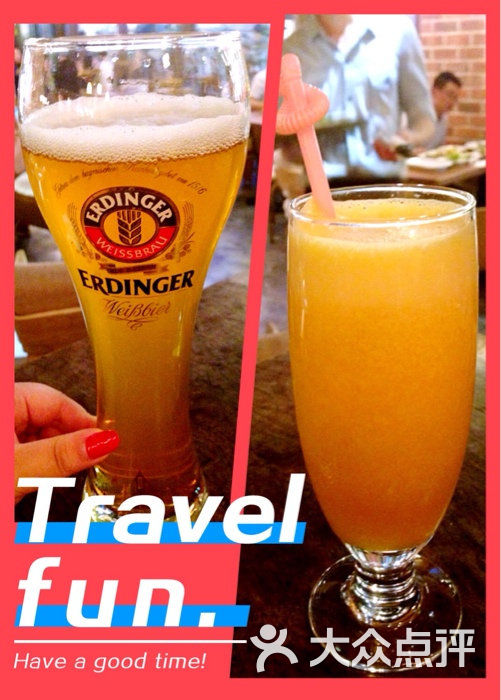 cocoparty咖啡餐吧啤酒和橙汁图片-北京咖啡厅-大众点评网