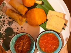 蒜香包浆豆腐-浩海火燒雲傣家菜(芮欧百货店)