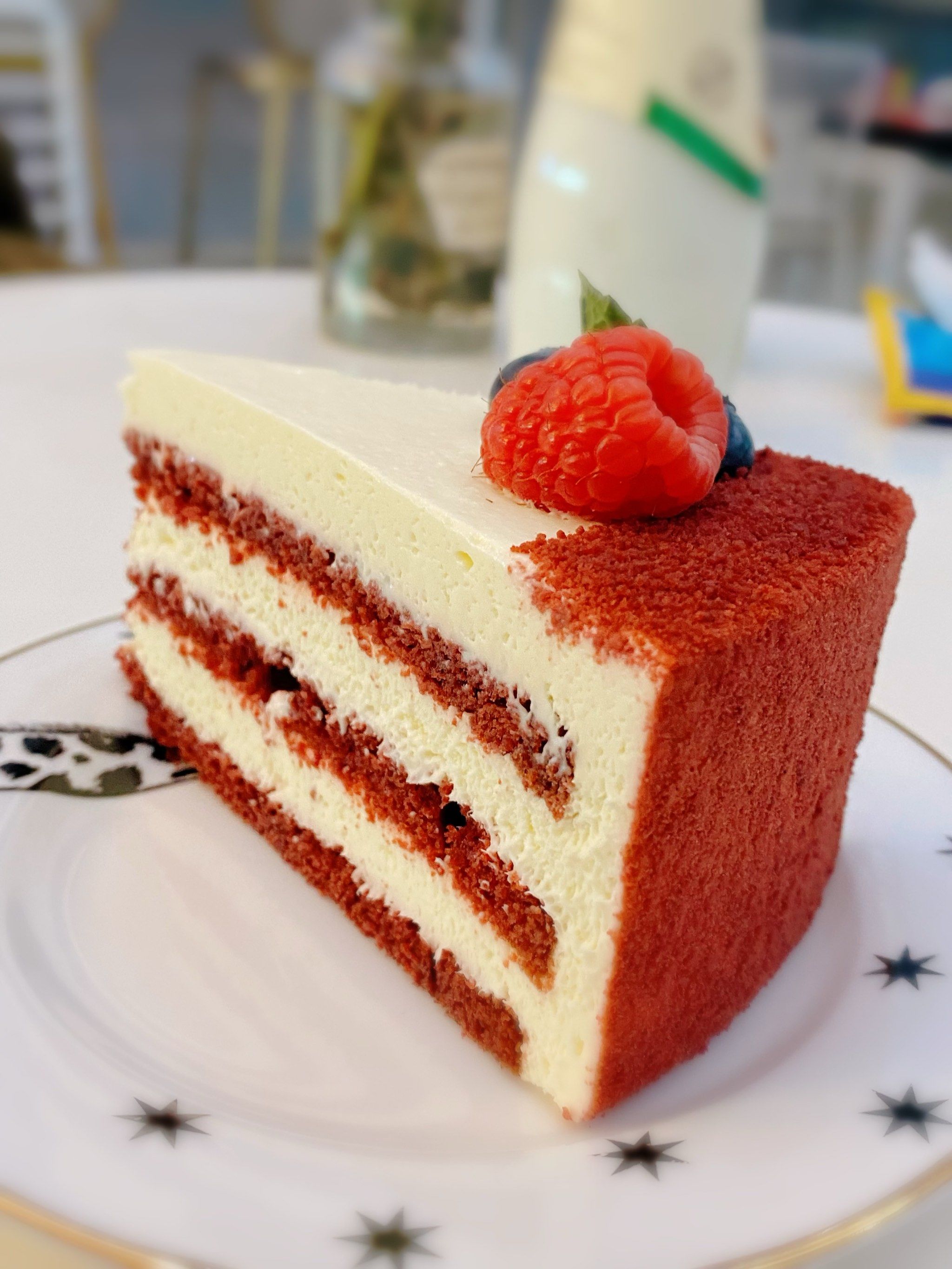 想了一年的魅影红丝绒蛋糕,终于吃到了