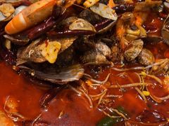 -海派美食·家宴海鲜青岛菜·石锅鲽鱼头(东方城店)