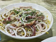 白灼鲜鱿-大岗烧鸡·大塘好海鲜饭店