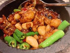石锅杭椒牛蛙-桂满陇·锦绣江南(益田广场店)