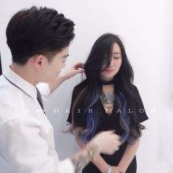 Yishen染发作品-3AM HAIR SALON烫发染发接发