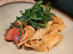 虾仁辣番茄意面-城市露台景观餐厅(淮海路店)