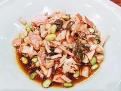 爆腌菜边笋肉片-虎哥私房菜(馒头山店)