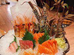 牡丹虾三文鱼-王鼎精致料理铁板烧(世博源店)