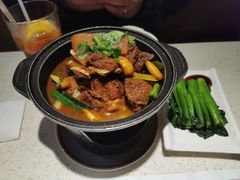 支竹羊肉煲套餐-香港新发烧腊茶餐厅(万象店)